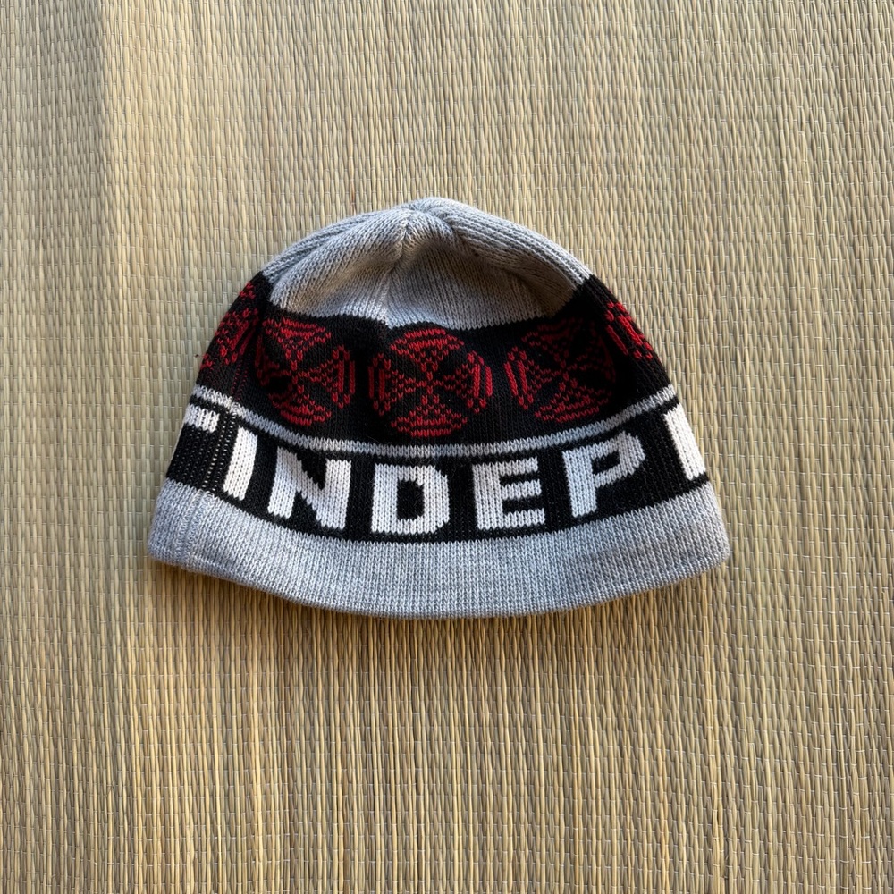independent trucks iron cross fleece lined Beenie